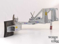 Panneau coulissant de fourrage Qmac Rabot caoutchouc pour alimentation avec montage Giant