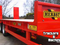 Semi-remorque surbaissé Herbst Standaard dieplader 19Ton