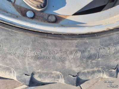 Roues, Pneus, Jantes, Barillets Jumelage Alliance 9.5 R38