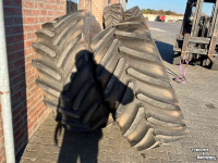 Roues, Pneus, Jantes, Barillets Jumelage Michelin VF 600/600- R30