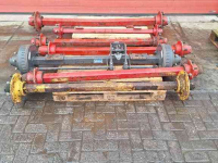 Roues, Pneus, Jantes, Barillets Jumelage  Wielassen / Assen