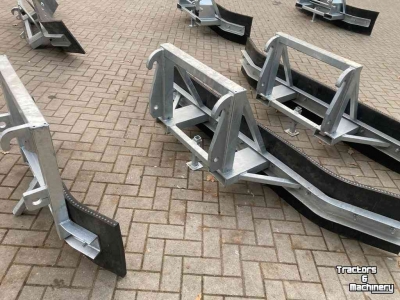 Rabots à lisier Weidemann Rubberschuif / mestschuif / modderschuif / sneeuwschuif.