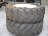 Roues, Pneus, Jantes, Barillets Jumelage Michelin 540 / 65 x 38