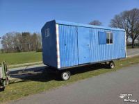 Remorque Kersten Warsco 6m landbouw schafkeet pipowagen