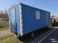 Remorque Kersten Warsco 6m landbouw schafkeet pipowagen