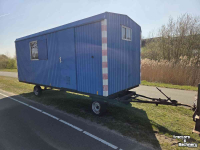 Remorque Kersten Warsco 6m landbouw schafkeet pipowagen