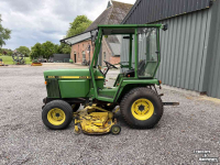 Tracteur pour horticulture John Deere 855 Diesel met maaidek en cabine