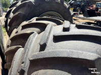 Roues, Pneus, Jantes, Barillets Jumelage Michelin 900/50R42 710/55R30