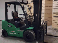 Faneur Hangcha CPD 35 Lithium grootste accu 404 Ah!
