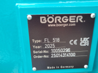 Pompe à lisier Börger Börger FL 518 MIP mestpomp op driepuntsbok