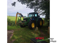 Tracteur John Deere 6820 Tractor + Bos HE 8004-FB  Maai-Arm