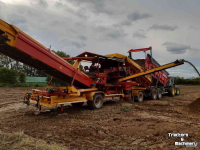 Trémie Spinnekop Spinnekop Combine receiving hopper with cleaner ,inspection conveyor and elevator