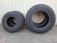 Roues, Pneus, Jantes, Barillets Jumelage Nokian 480/80R38 en 440/80R24