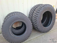 Roues, Pneus, Jantes, Barillets Jumelage Nokian 480/80R38 en 440/80R24