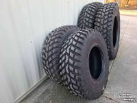 Roues, Pneus, Jantes, Barillets Jumelage Nokian 480/80R38 en 440/80R24
