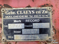 Benne agricole Record SP 60 3 zijdige kipper 6 ton
