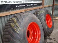 Roues, Pneus, Jantes, Barillets Jumelage Trelleborg 600/50-22.5