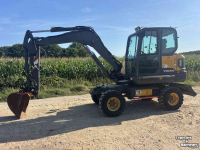 Pelleteuse  Volvo ew60 mobiele kraan