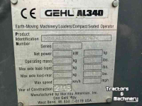 Chargeuse sur pneus Gehl AL 340