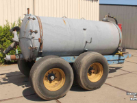 Tonneau de lisier Jako 5000 liter tandemas mesttank giertank vacuumtank waterwagen