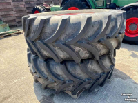 Roues, Pneus, Jantes, Barillets Jumelage Vredestein 580/70- r 38