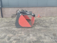 Chargeuse sur pneus Weidemann Grondbak 1.60, Giant pelikaan bak, mestriek, euro aansluiting