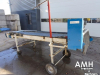 Convoyeur D.T.Dijkstra L10-70-10 3540X860 Rollenleestafel, Roller inspection belt, Rollenverlesetisch