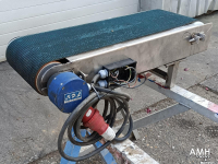 Convoyeur  Vlakke band 800X250 TRANSPORTBAND VLAKKE BAND FLAT BELT CONVEYOR BELT FLACHBAND FÖRDERBAND