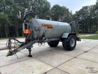 Tonneau de lisier Kaweco 8 m3 mesttank met bemester