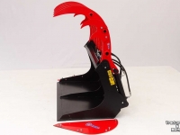 Benne à grappin / Fourche à grappin Qmac PB180 Pelikaanbak / Pelikaangrijper