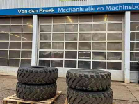 Roues, Pneus, Jantes, Barillets Jumelage Michelin XHA2 20.5R25 op wiel Case 721G 4 stuks