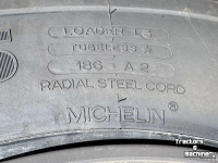 Roues, Pneus, Jantes, Barillets Jumelage Michelin Michelin - XHA2 20.5R25 op wiel Case 721G 4 stuks