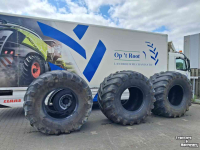 Roues, Pneus, Jantes, Barillets Jumelage Michelin Mega x Bib 1050/50r32