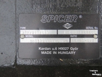 Chargeur Télescopique New Holland Vooras LM5030 / LM525 compleet DANA SPICER 357/211/443 Parts nr:84555411