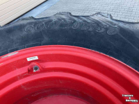 Roues, Pneus, Jantes, Barillets Jumelage Fendt 650/75 X 42 + 600/70 X 30 op spoor 225 cm