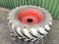 Roues, Pneus, Jantes, Barillets Jumelage Trelleborg 650/65R38