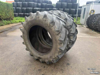 Roues, Pneus, Jantes, Barillets Jumelage Pirelli 580/70R38