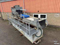 Installation à laver  Spiessens was-/ spoelcombinatie, wastrommel, rollenleestafel, lappendroger