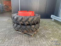 Roues, Pneus, Jantes, Barillets Jumelage Michelin 14.9R38 BIB'X M18 DUBBELLUCHT