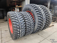 Roues, Pneus, Jantes, Barillets Jumelage Michelin Michelin Roadbib 650/65R42 en 540/65R30. Passend op oa Fendt 700 serie