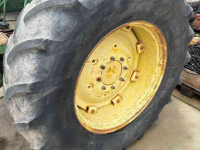 Roues, Pneus, Jantes, Barillets Jumelage Firestone 460/85R34 (18.4R34) & BKT 7.50-18