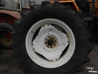 Roues, Pneus, Jantes, Barillets Jumelage BKT 480/70r34