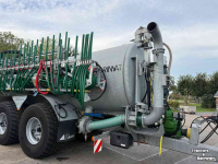 Tonneau de lisier Agrimat 21000 Vacuumtank + Vogelsang 24 meter