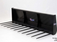 Autres machines à fumier et accessoires Qmac Mestvork 220 Mestriek euro