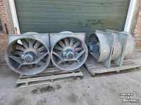 Système de ventilation d‘entrepot  Tolsma Axiaalventilatoren