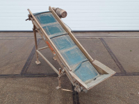 Convoyeur élévateur Affeldt Opvoerband 1600X400 OPVOERBAND ELEVATORBAND ELEVATOR BELT FÖRDERBAND STEIGBAND