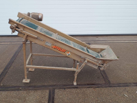 Convoyeur élévateur Affeldt Opvoerband 1600X400 OPVOERBAND ELEVATORBAND ELEVATOR BELT FÖRDERBAND STEIGBAND