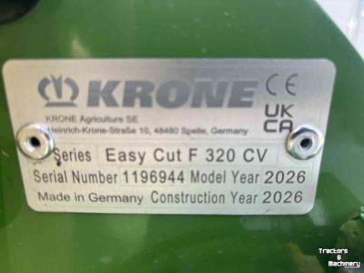 Faucheuse Krone Easycut F320CV