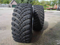 Roues, Pneus, Jantes, Barillets Jumelage BKT ridemax 697 710/70r38 90%