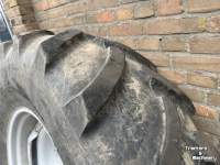Roues, Pneus, Jantes, Barillets Jumelage Firestone 420/85R28<>520/85R38